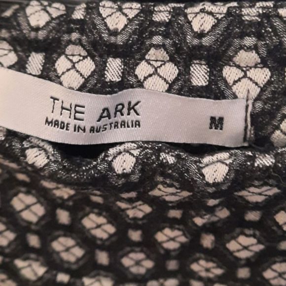 The Ark Pants women's Black gray white Size Medium - Picture 8 of 9